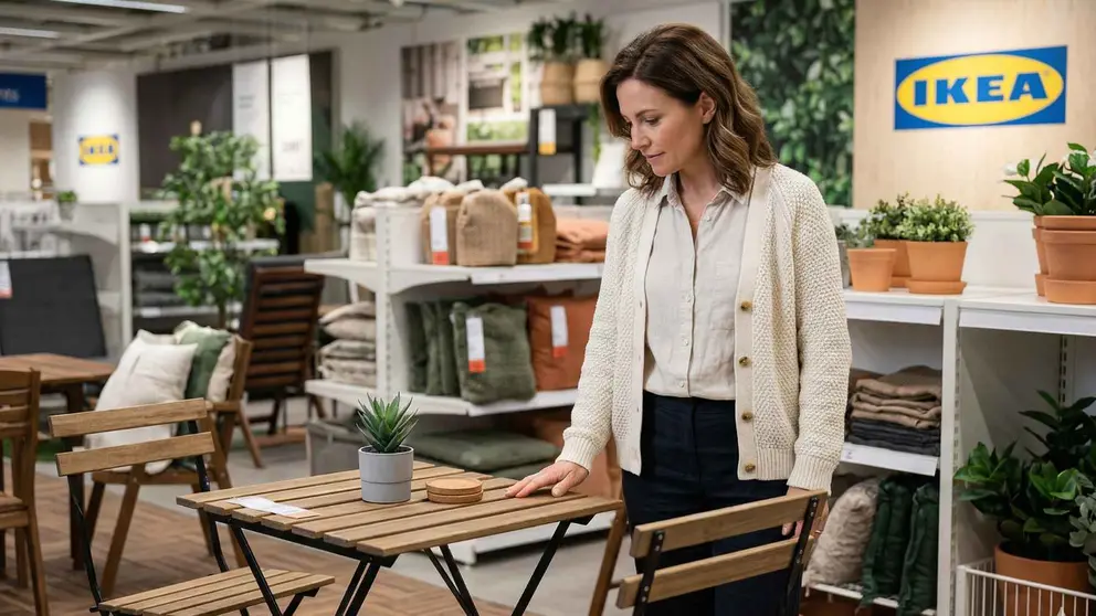 Mesa con 2 sillas de exterior T&Auml;RN&Ouml; de Ikea