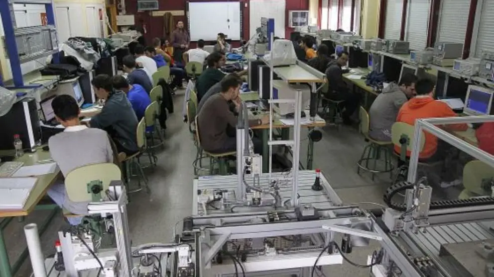 Estudiantes de formacion profesional en Andaluc&iacute;a