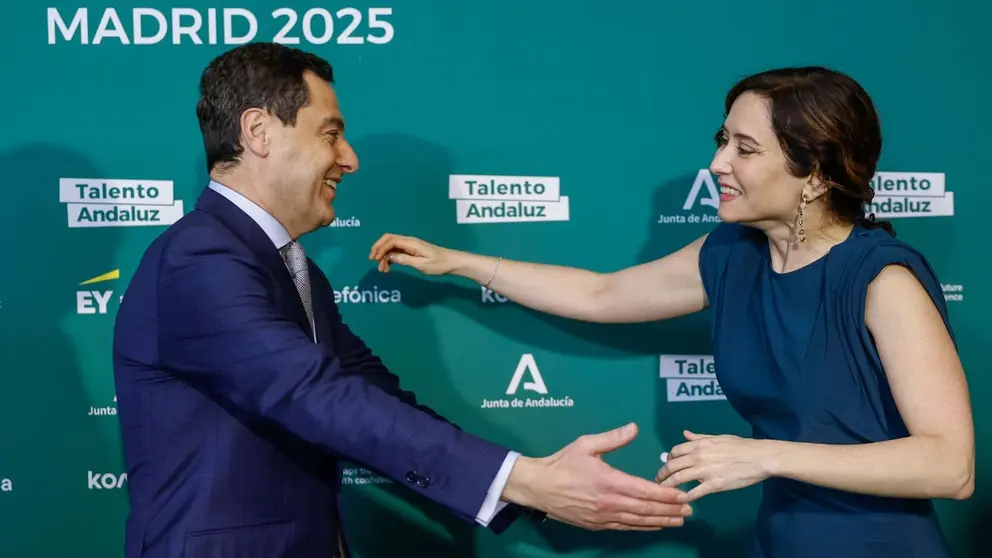 Juanma Moreno e Isabel D&iacute;az Ayuso, en una foto de archivo