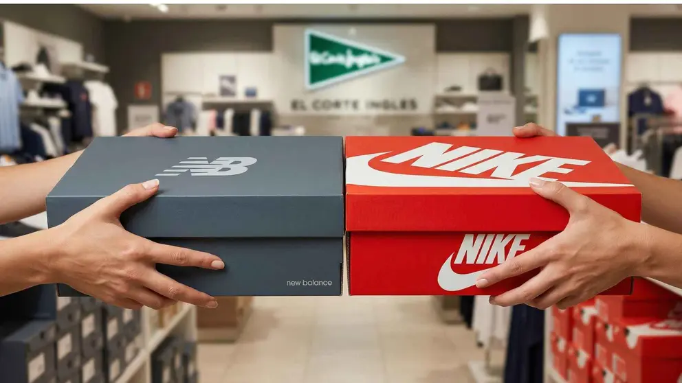El Corte Ingl&eacute;s rebaja a mitad de precio zapatillas de New Balance y Nike