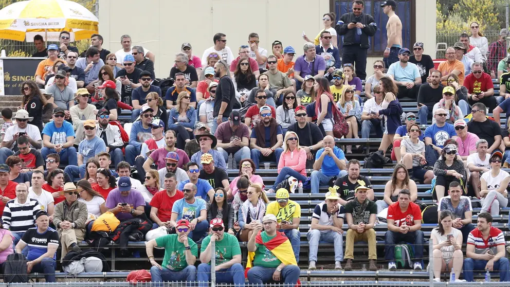 Grader&iacute;a de p&uacute;blico del circuito de Jerez - Domingo 24/04/2016 | Imagen de Cristo Garc&iacute;a