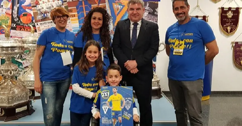 La Fundaci&oacute;n C&aacute;diz Club de F&uacute;tbol, siempre atenta a todas las causas.