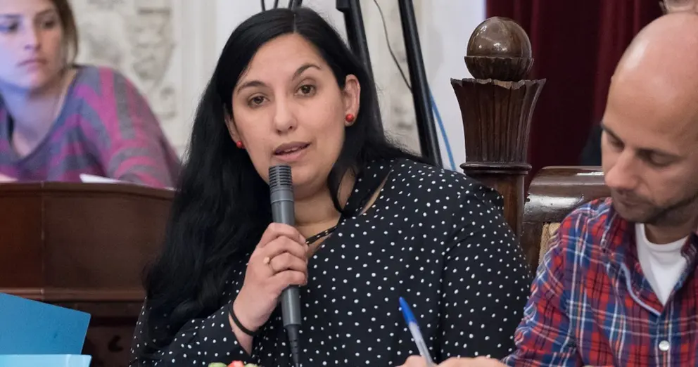 La concejal de Educaci&oacute;n, Ana Fern&aacute;ndez. 