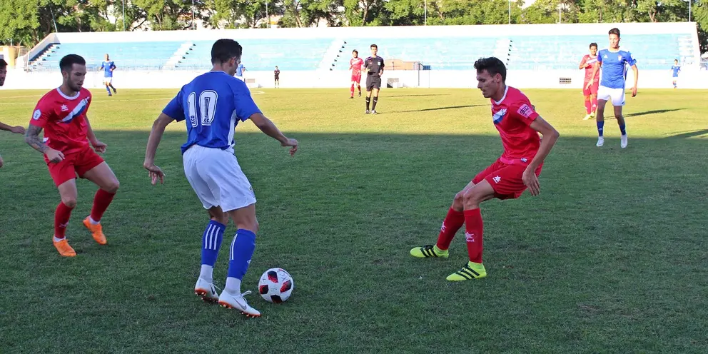 Xerez CD vs &Eacute;cija. 14/10/2018. Alejandro Jim&eacute;nez