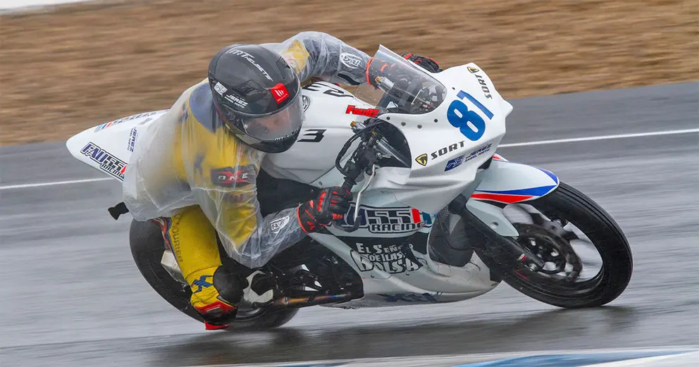 El jerezano Fau Ca&ntilde;ero, segundo mejor tiempo en Supersport 300