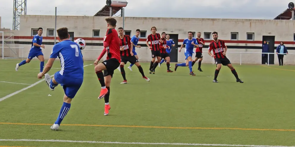 Gerena vs Xerez CD. 21-10-2018./ Alejandro Jim&eacute;nez