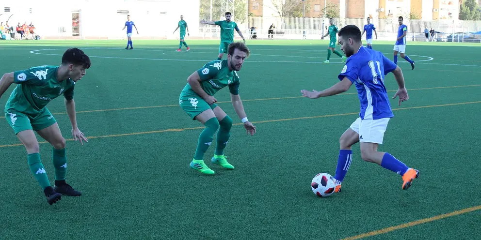 Xerez CD vs Algeciras CF./ 9-12-2018./ Alejandro Jim&eacute;nez
