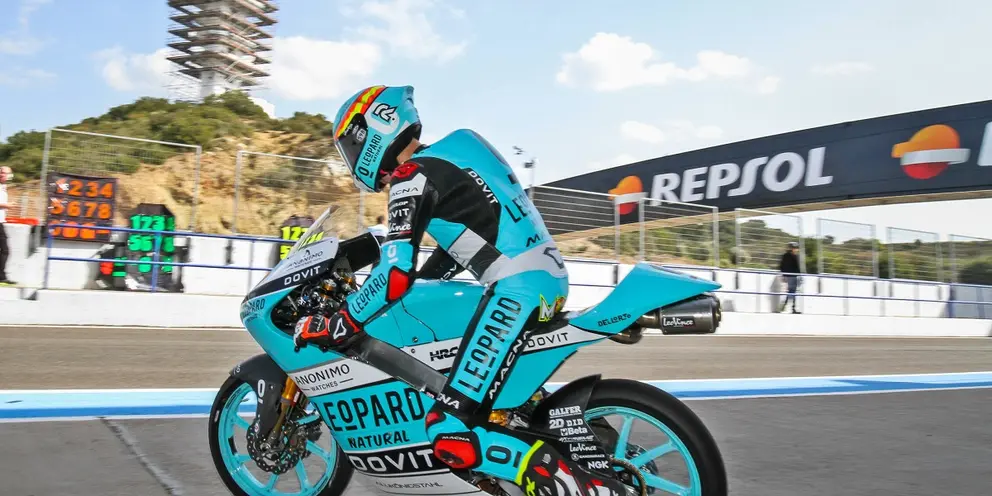 El conile&ntilde;o Marcos Ram&iacute;rez en el Circuito de Jerez-&Aacute;ngel Nieto 