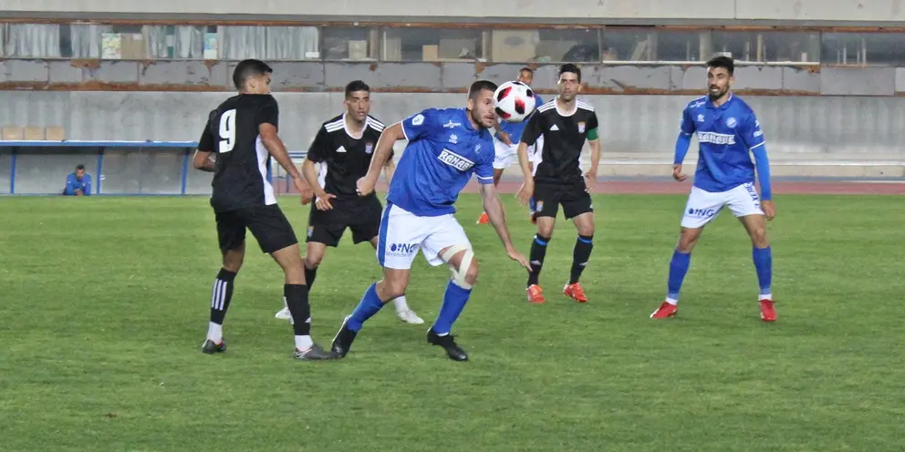 Xerez DFC vs Xerez CD./ 14.04.2019./ Alejandro Jim&eacute;nez