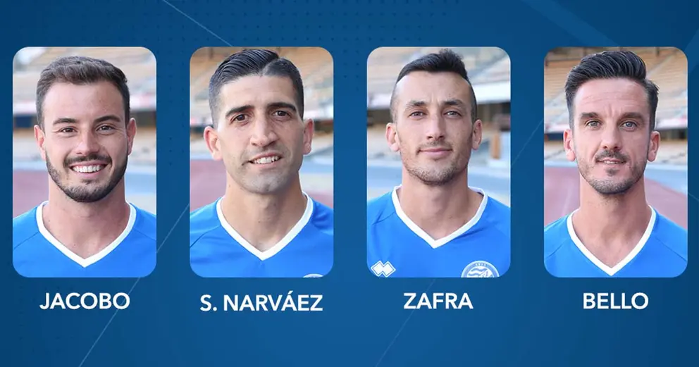 Jacobo, Narv&aacute;ez, Zafra y Bello, convocados por la selecci&oacute;n adnaluza | Foto de XerezDFC.com