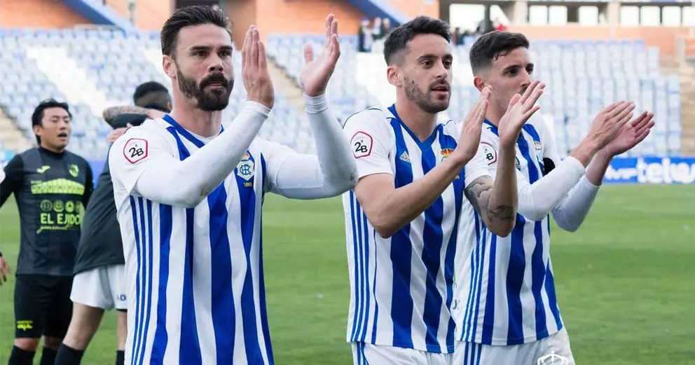 Chico D&iacute;az durante su etapa en el Recreativo de Huelva | Foto: Recreativo de Huelva