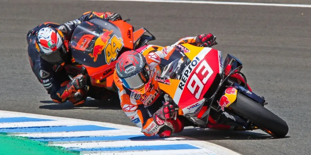 Mar M&aacute;rquez y Pol Espargar&oacute; en Jerez