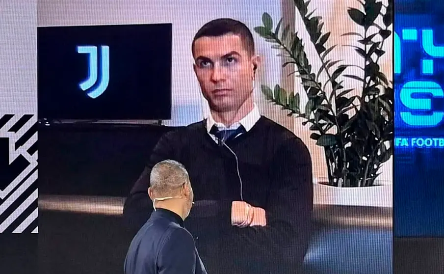 Cristiano Ronaldo durante la gala del The Best