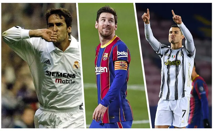 M&aacute;ximos goleadores en la historia de la Champions League