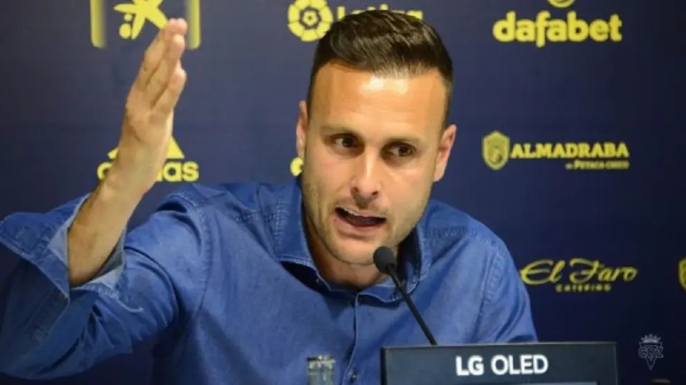 Juan Cala, en la rueda de prensa