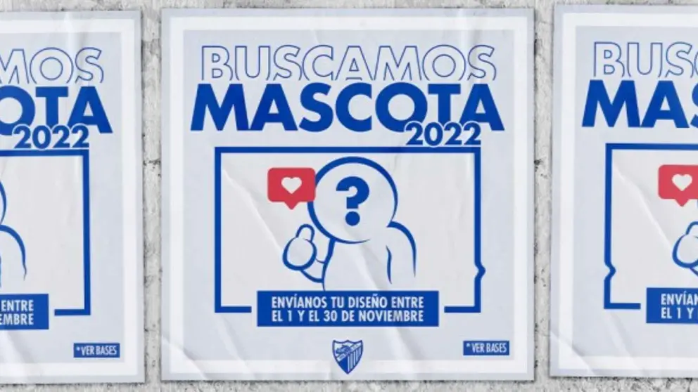 Nueva mascota M&aacute;laga CF