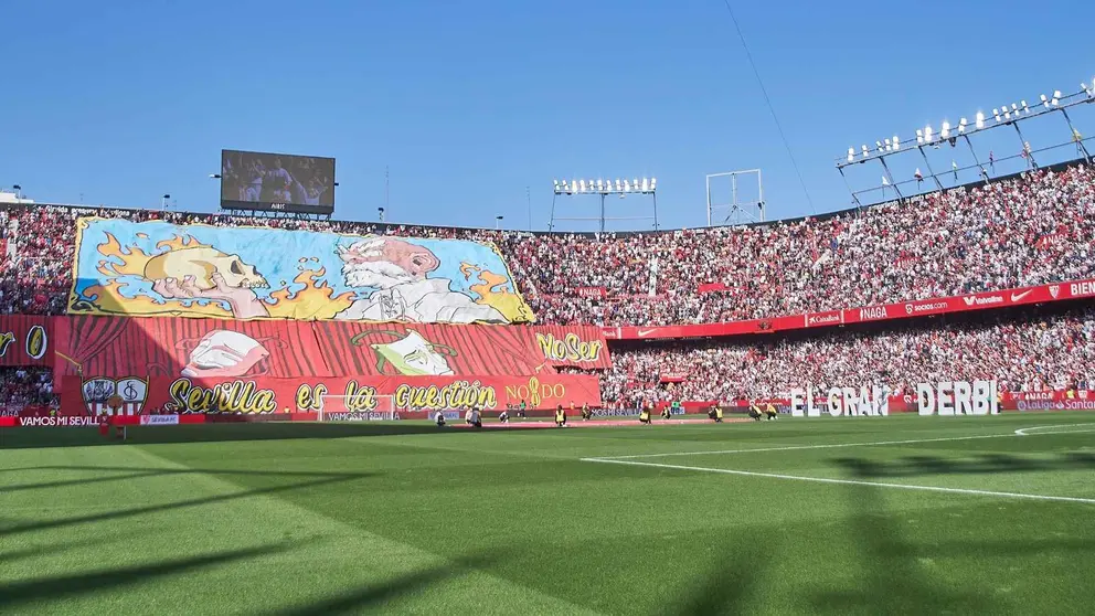 Ram&oacute;n S&aacute;nchez-Pizju&aacute;n durante El Gran Derbi | Salvador L&oacute;pez para El MIRA