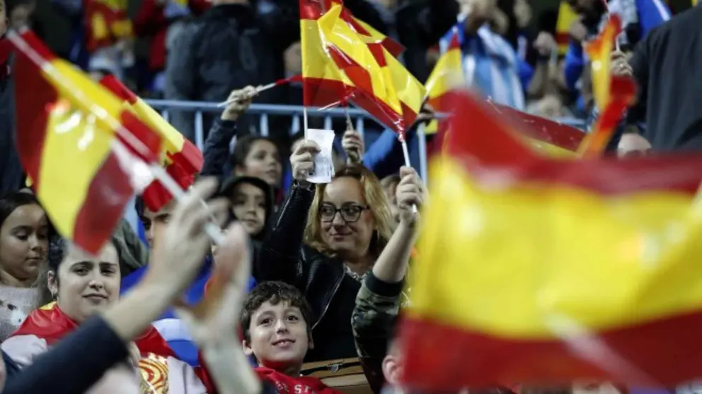 La Selecci&oacute;n Espa&ntilde;ola en el Estadio La Rosaleda, M&aacute;laga