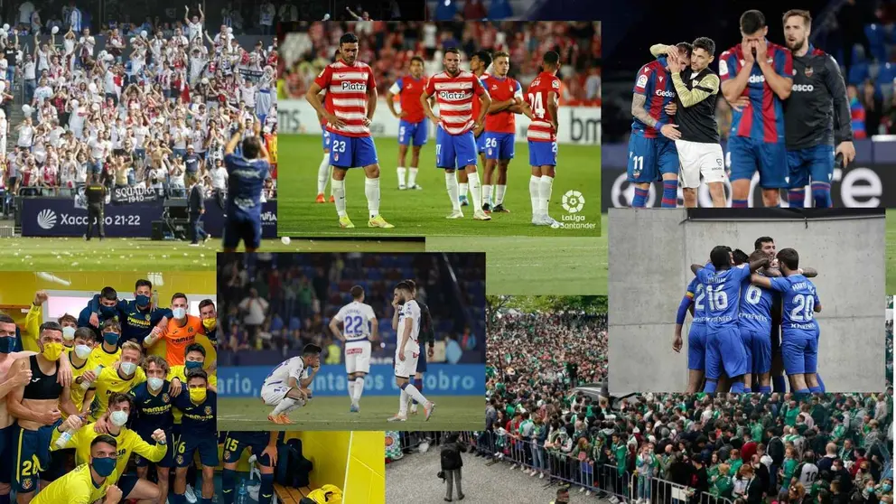 Estos son los siete nuevos rivales del M&aacute;laga CF en LaLiga SmartBank