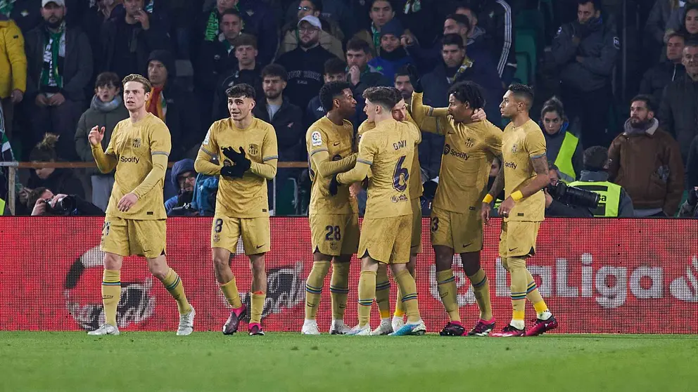 Gol de Raphinha en el Real Betis - FC Barcelona | Salvador L&oacute;pez Medina para El MIRA