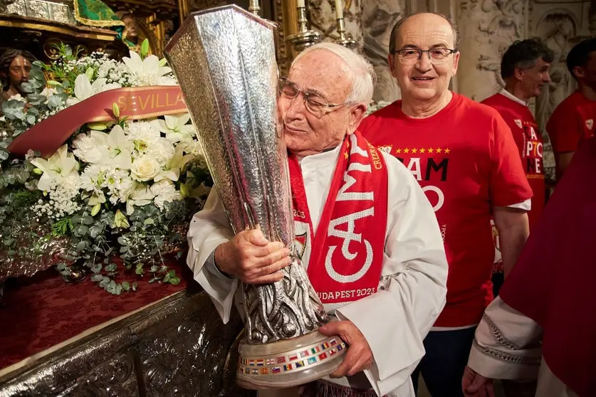 Celebraci&oacute;n de la s&eacute;ptima Europa League del Sevilla FC | Salvador L&oacute;pez Medina para El MIRA