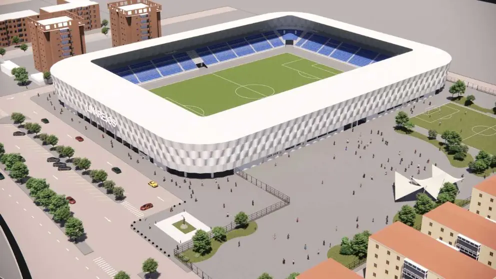 Nuevo proyecto del Estadio de Linarejos