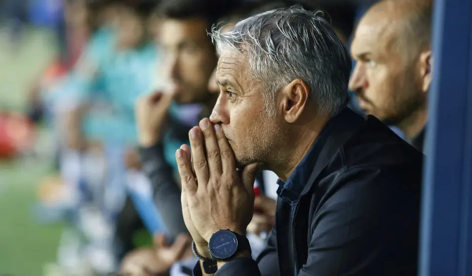 Sergio Pellicer en el Real Murcia 1-4 M&aacute;laga CF