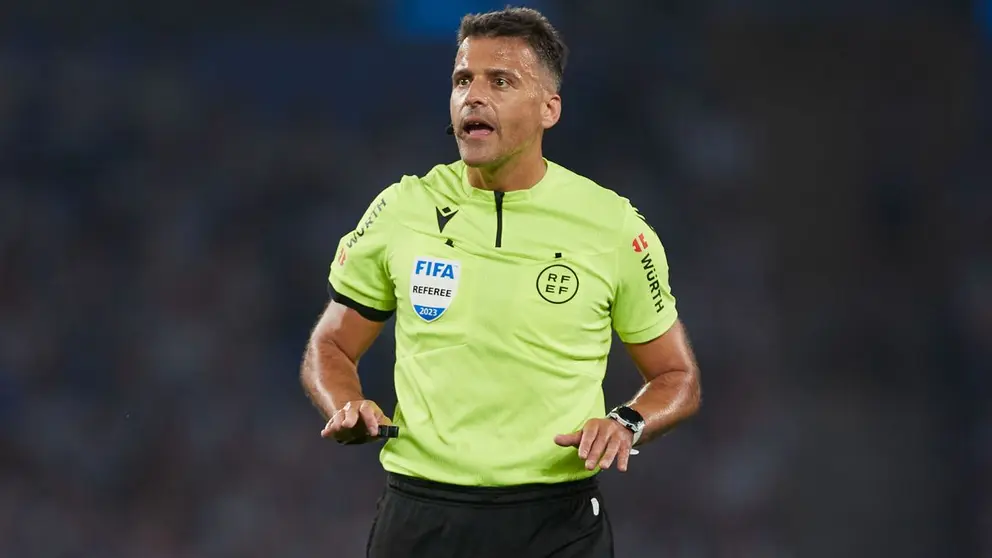 Gil Manzano, &aacute;rbitro del Celta de Vigo - C&aacute;diz CF