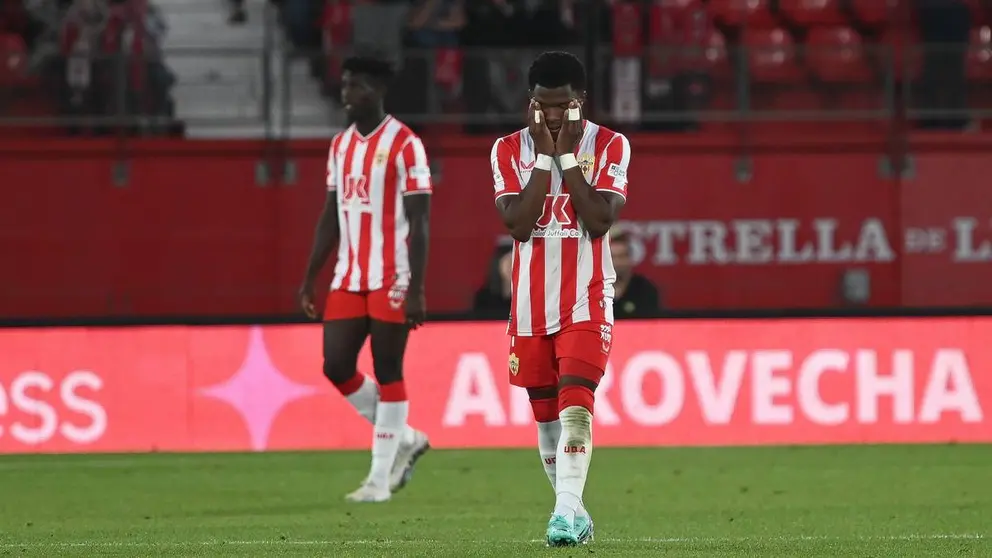 Largie Ramazani, una de las estrellas de la UD Almer&iacute;a