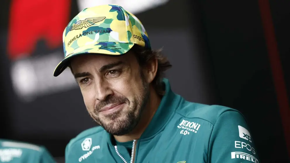Fernando Alonso, piloto de Aston Martin