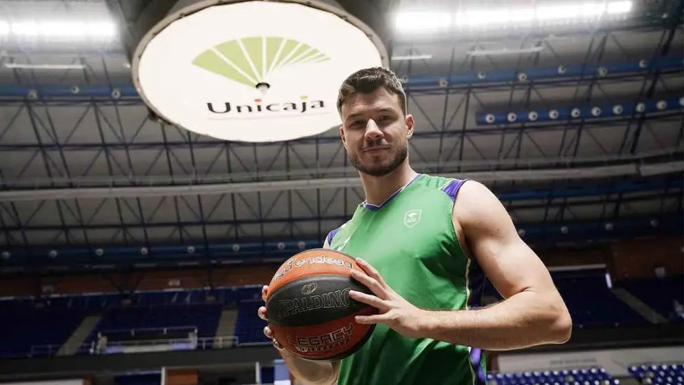 Jonathan Barreiro, jugador del Unicaja de M&aacute;laga