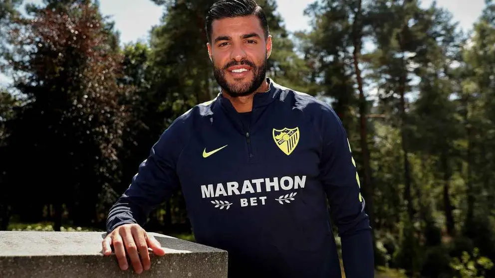 Foto de archivo de Miguel Torres como jugador del M&aacute;laga CF