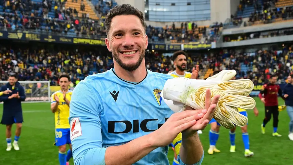 Conan Ledesma, feliz tras el C&aacute;diz CF - Atl&eacute;tico de Madrid | CCF