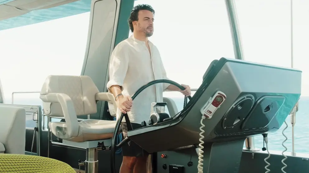 Fernando Alonso Sunreef Yachts Eco