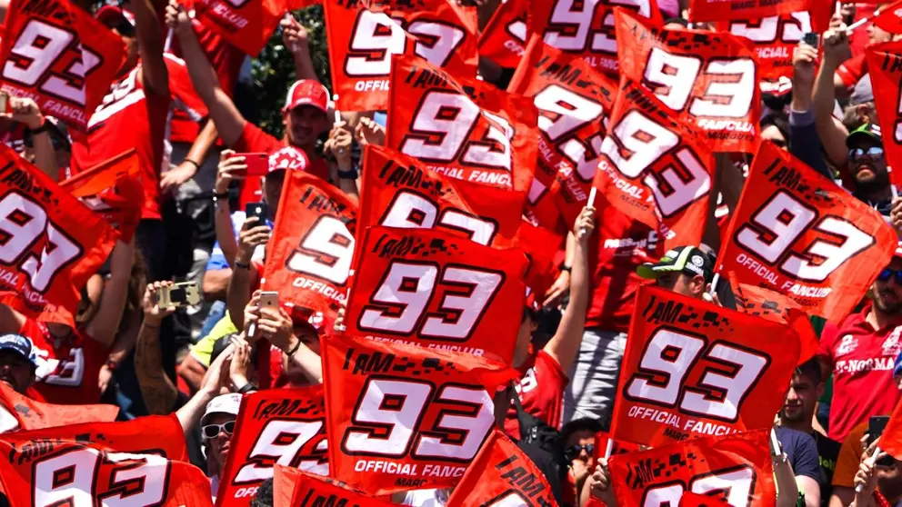 Grada We are 93 Marc M&aacute;rquez