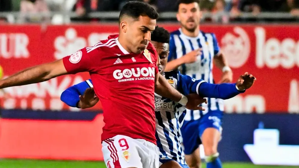 El jugador malague&ntilde;o del Real Murcia que pisar&aacute; por primera vez La Rosaleda para enfrentarse al M&aacute;laga CF