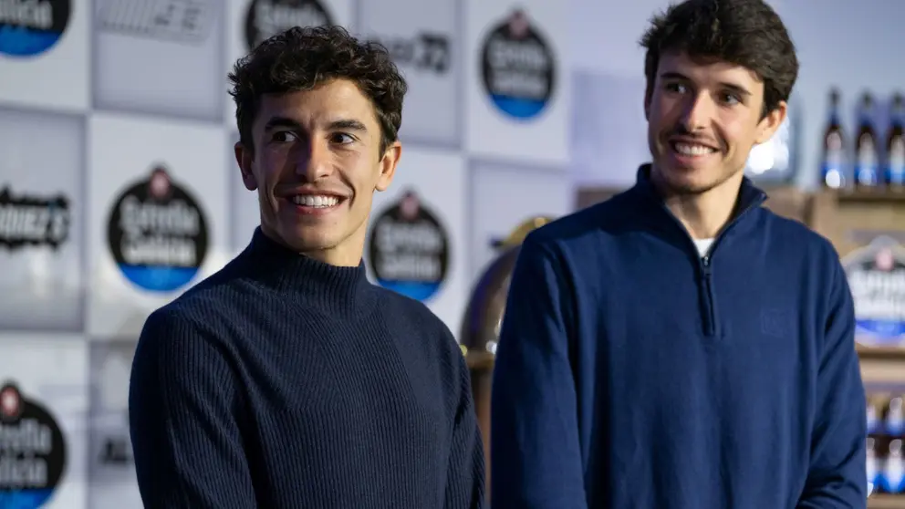 Marc M&aacute;rquez y &Aacute;lex M&aacute;rquez | Estrella Galicia