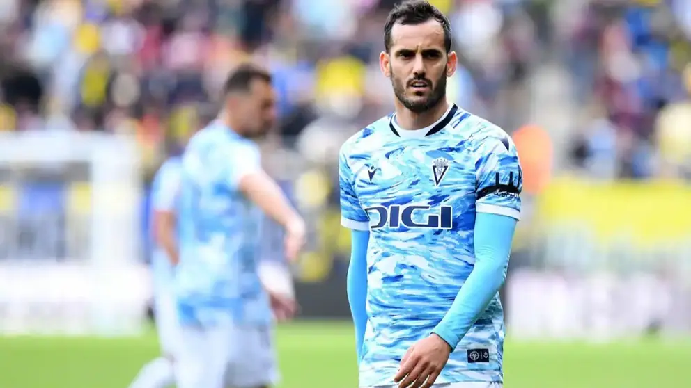 Juanmi Jim&eacute;nez en el C&aacute;diz CF - RC Celta de Vigo