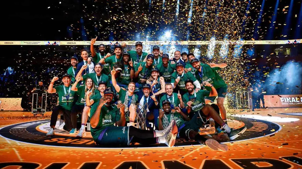 Unicaja Baloncesto, campe&oacute;n de la Basketball Champions League por primera vez en su historia