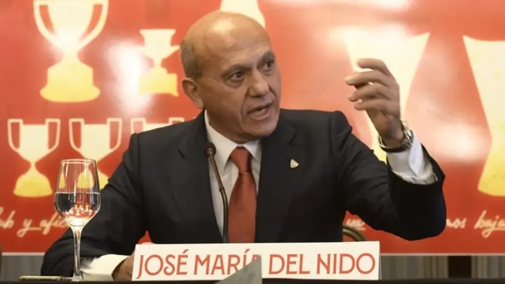 Jos&eacute; Mar&iacute;a del Nido Benavente, antiguo presidente del Sevilla FC