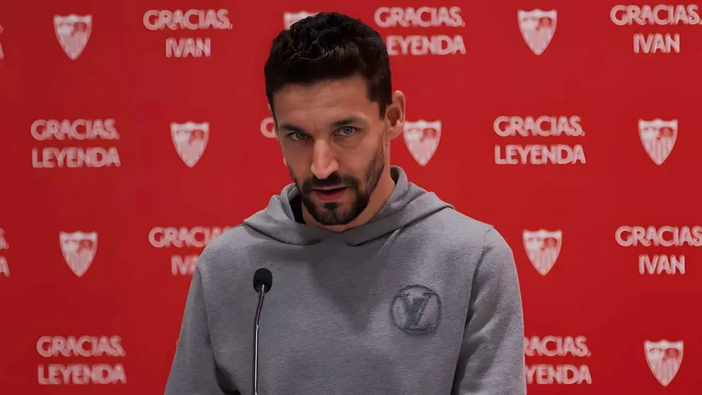 Jes&uacute;s Navas en la despedida de Ivan Rakitic del Sevilla FC | Salvador L&oacute;pez Medina para El MIRA