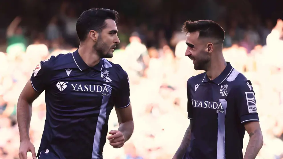 Gol de Mikel Merino en el Real Betis - Real Sociedad | Foto: Real Sociedad