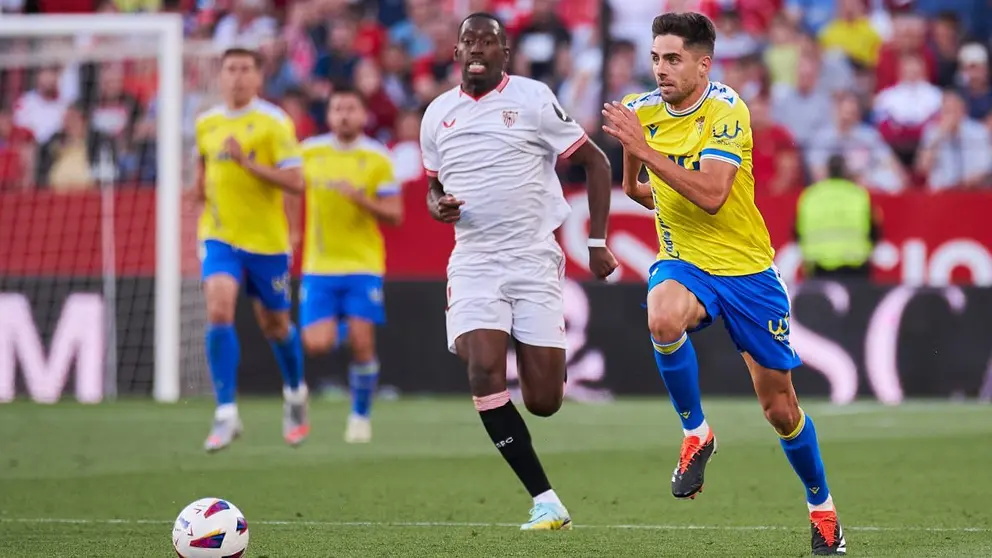 Rub&eacute;n Sobrino en el Sevilla FC - C&aacute;diz CF | Salvador L&oacute;pez Medina para El MIRA