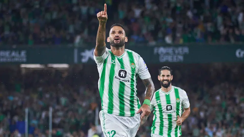 Willian Jos&eacute; celebra un gol con el Real Betis | Salvador L&oacute;pez Medina para El MIRA