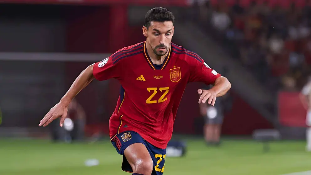 Jes&uacute;s Navas en el Espa&ntilde;a - Escocia | Salvador L&oacute;pez Medina para El MIRA