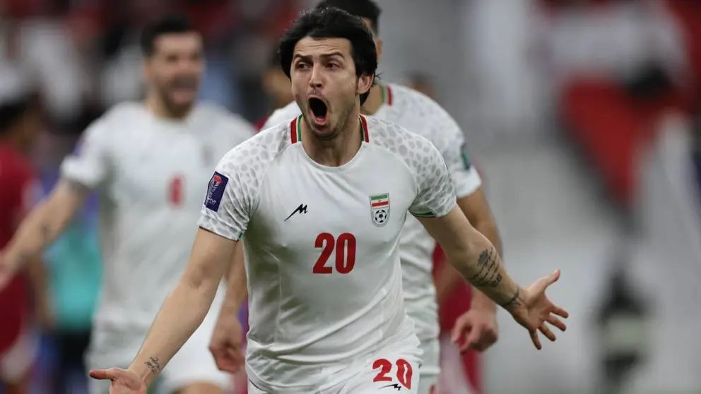 Sardar Azmoun, delantero del Bayer Leverkusen que interesa al Sevilla FC