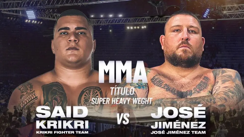 Combate por el t&iacute;tulo de MMA en la categor&iacute;a s&uacute;per heavy weight en Algeciras