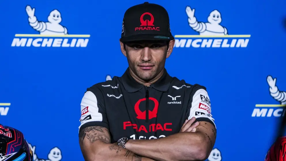 X Jorge Mart&iacute;n durante la rueda de prensa del Gran Premio de Italia