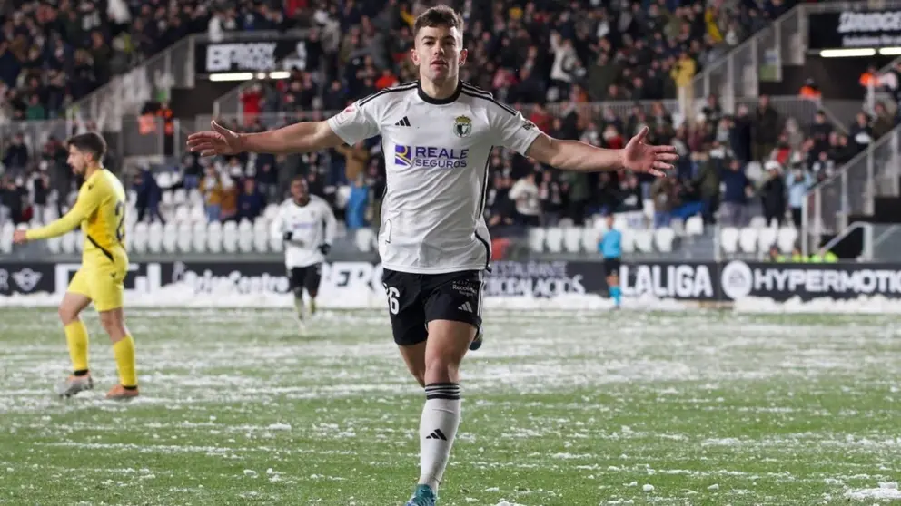 Curro S&aacute;nchez, jugador del Burgos CF, es uno de los grandes objetivos del C&aacute;diz CF