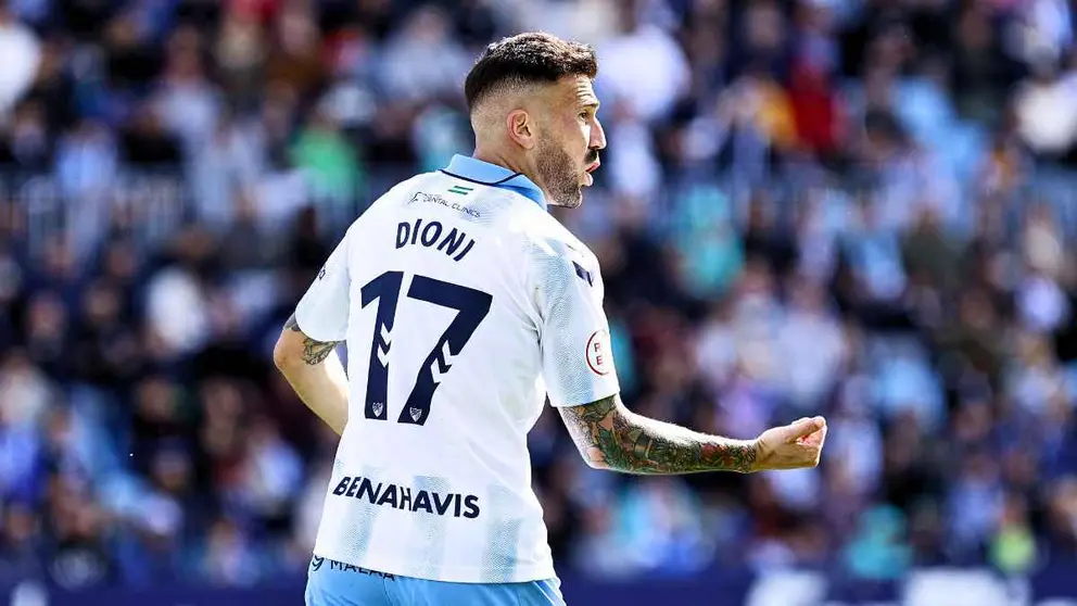 Dioni Villalba, jugador del M&aacute;laga CF